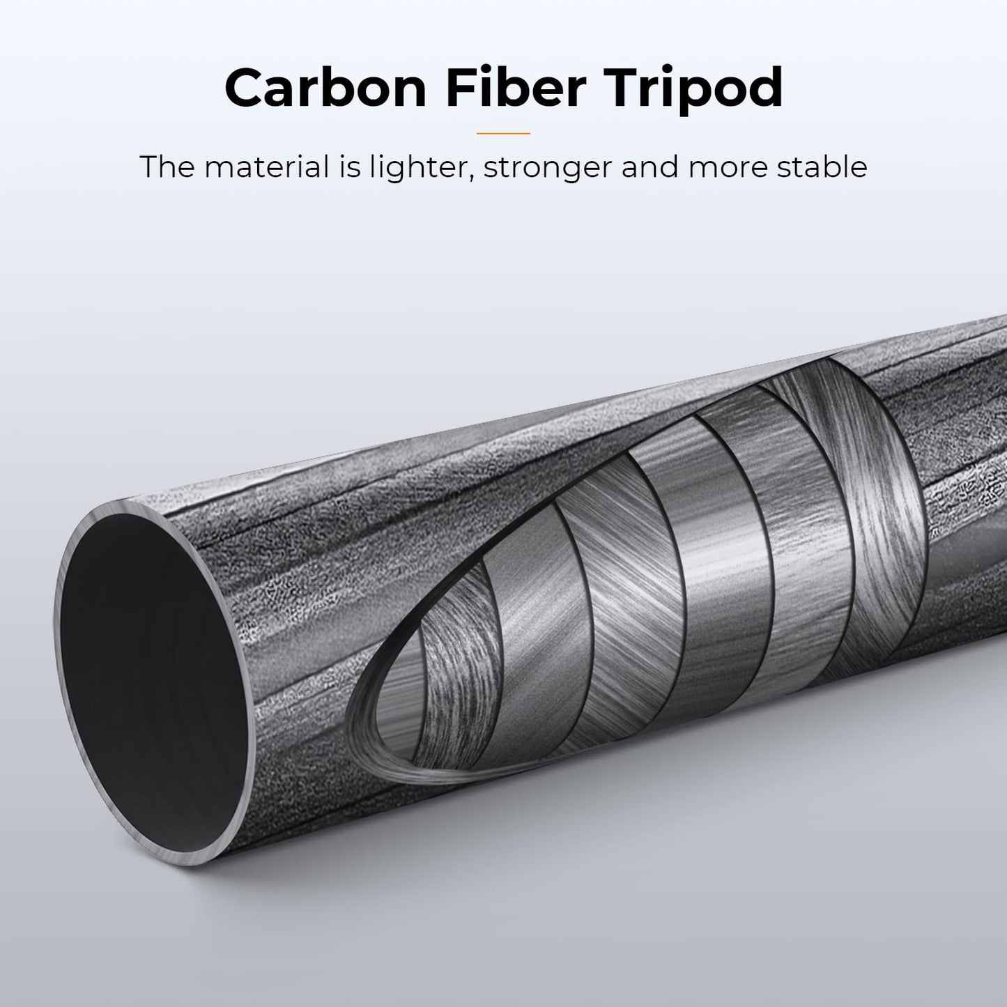 K&F CONCEPT X-Series 68" Carbon Fiber Camera Tripod,Professional Photography Tripod with 36mm Metal Ball Head Load Capacity 35.2lbs for Indoor Outdoor Use X284C4+BH-36