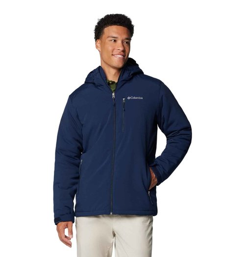 Columbia Men's Gate Racer II Softshell, Collegiate Navy, Large