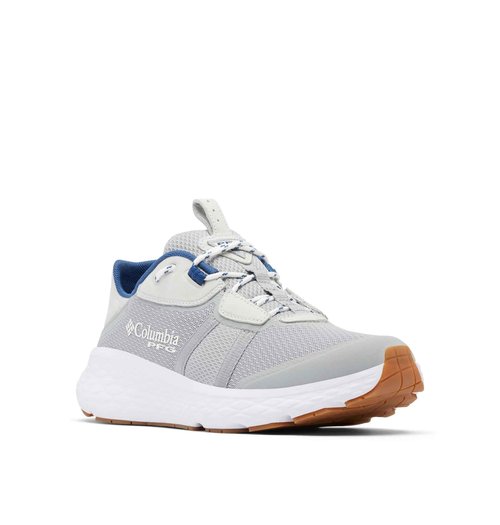 Columbia Mens PFG Castback TC Slip On Boat Shoe, Grey Ice/Carbon, 9.5