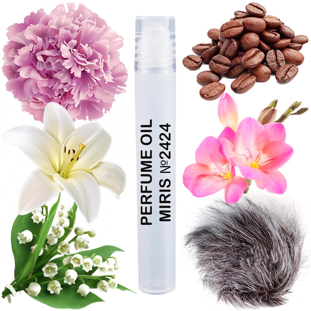 MIRIS No. 2424, Inspired by Noa, Long-Lasting Perfume Oil for Women Roll-On, Rollerball 0.34 Fl Oz / 10 ml