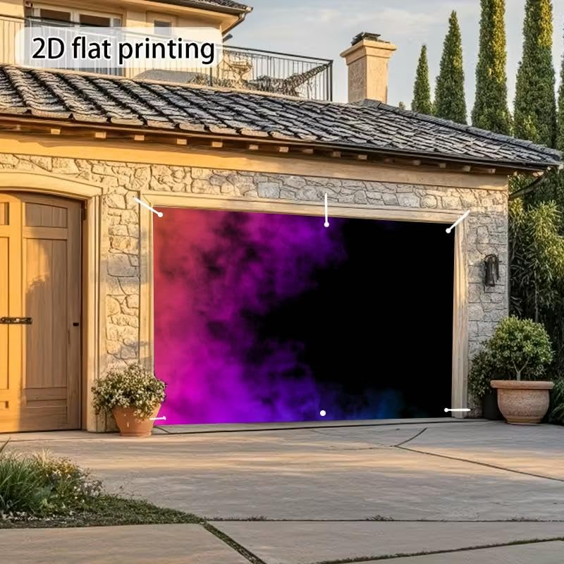 Abstract Bright Smoke Frame Illuminated by neon Light Backdrop Bitrhday Party Decorations Photography Studio Photo Backdro...