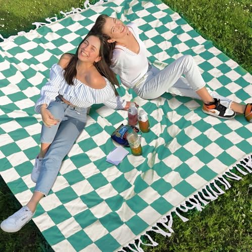 Large Picnic Blanket Outdoor Law Park Grass Patio Mat Manta Para Soft Car Travel Essentials Road Trip Summer Vacation Stuf...
