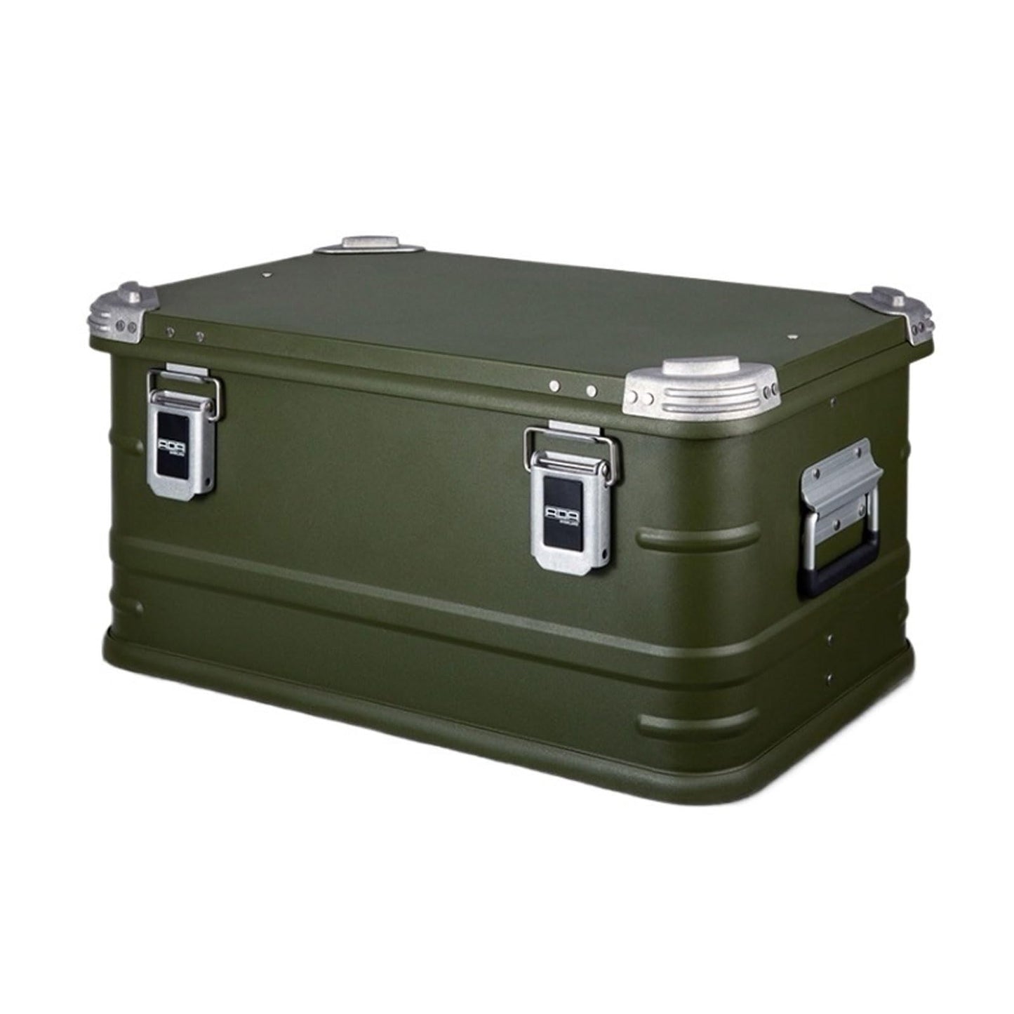 YUHUAWF Storage Trunk Aluminum Alloy Storage Box, Outdoor Portable Trunk Camping Bin, Metal Waterproof Cargo Case, Large Capacity, 30L/50L Camping Storage Box(30L)