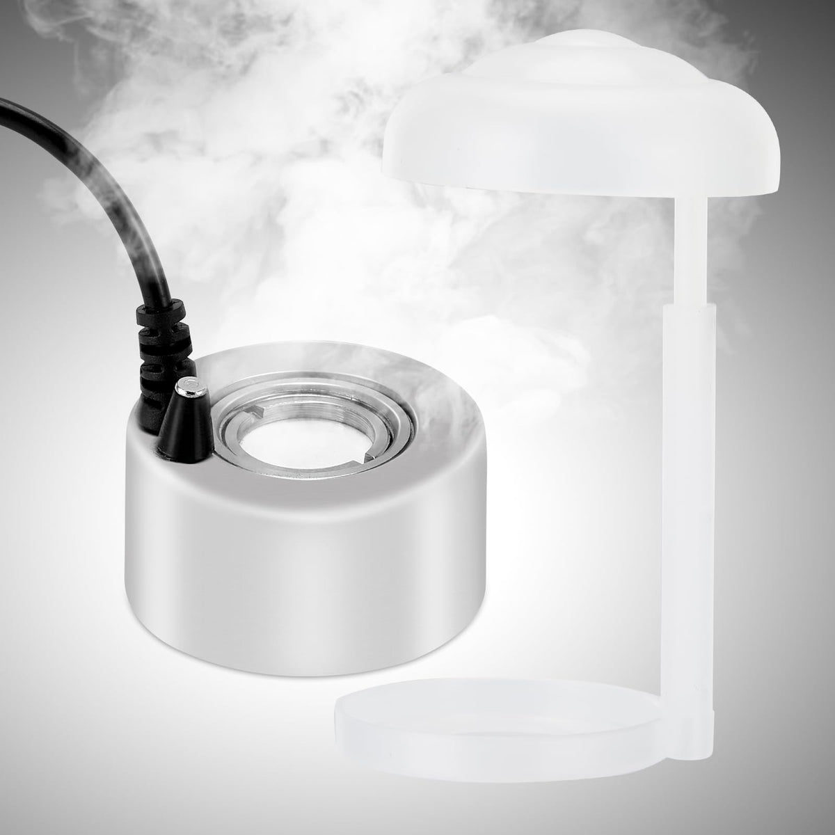 FITNATE Mister Fogger Mist Generator Atomizer Air Humidifier, Mini Size Large Capacity of Mist for Halloween and Other Gethering
