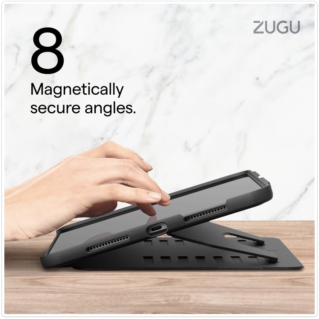 Zugu Case For Ipad Pro 11 (M4) 2024, Slim Protective Cover With Apple Pencil Holder, Auto Wake/Sleep, Multiple Viewing Angles, I