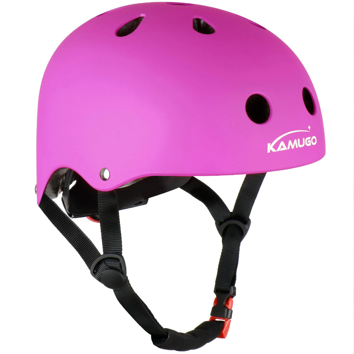 KAMUGO Toddler Bike Helmet, Kids Helmet for Girls Boys Ages 2-8 Years,Toddler Adjustable Helmet Suitable for Bicycle Skating Scooter Multi-Sports