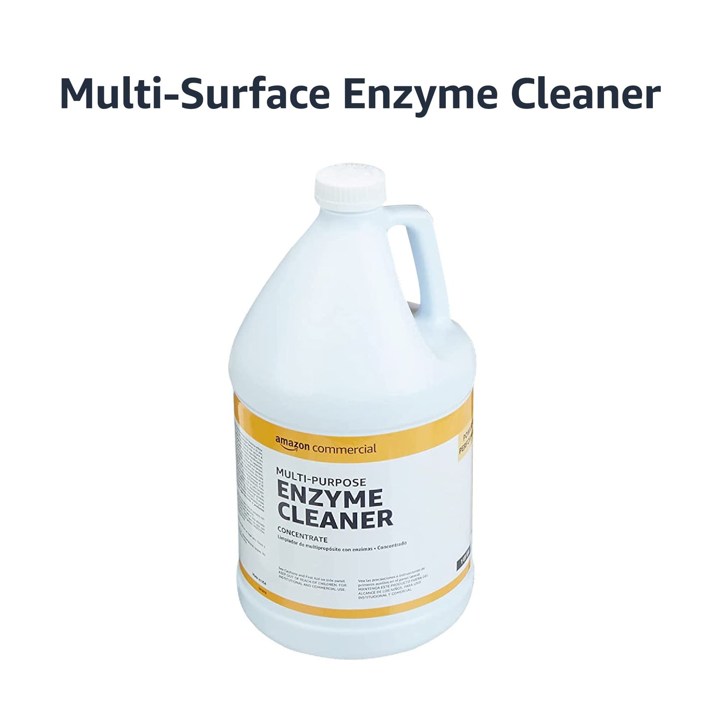 AmazonCommercial Multi-Purpose Enzyme Cleaner, 1-Gallon, 1-Pack