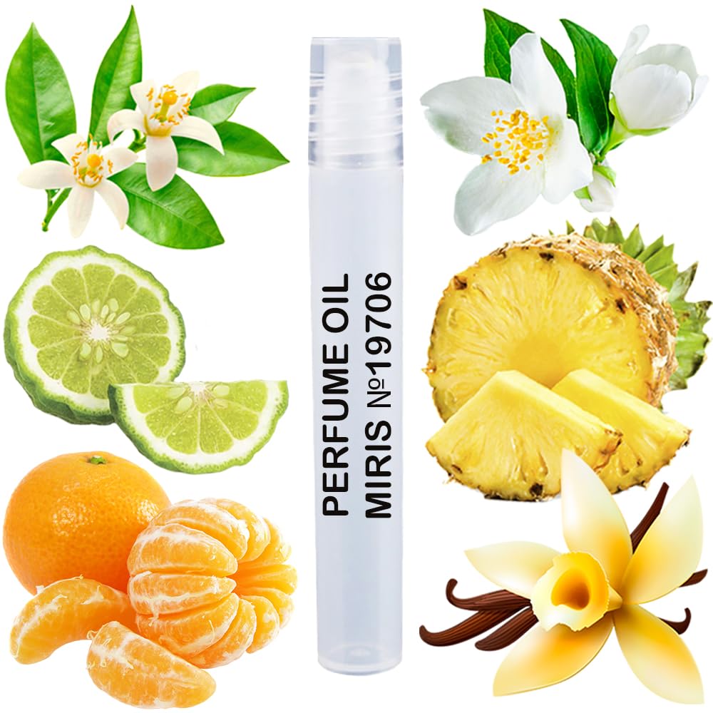 MIRIS No. 19706, Inspired by Eau De Lac, Long-Lasting Perfume Oil for Women Roll-On, Rollerball 0.34 Fl Oz / 10 ml