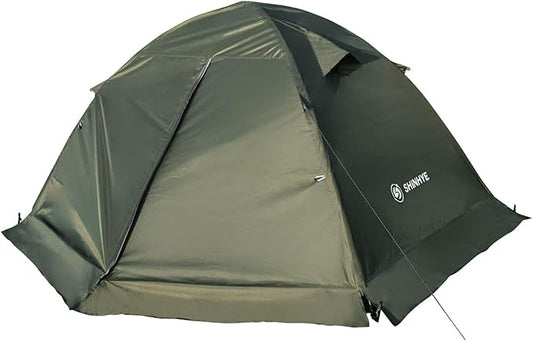 1/2 Person Backpacking Tent for 4 Season, Winter Ultralight Extreme Cold Weather Tents for Camping Easy Setup Waterproof D...