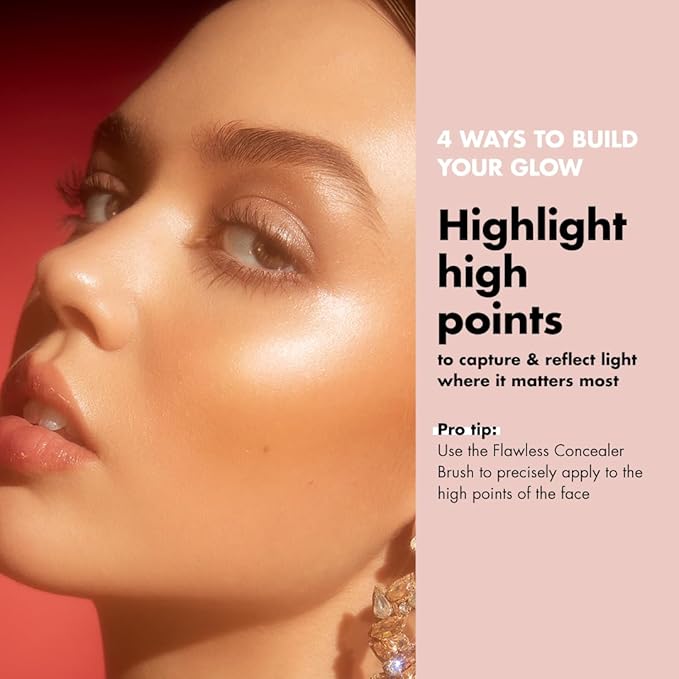 e.l.f. Halo Glow Liquid Filter, Complexion Booster For A Glowing, Soft-Focus Look, Infused With Hyaluronic Acid, Vegan & Cruelty-Free, 8.5 Rich