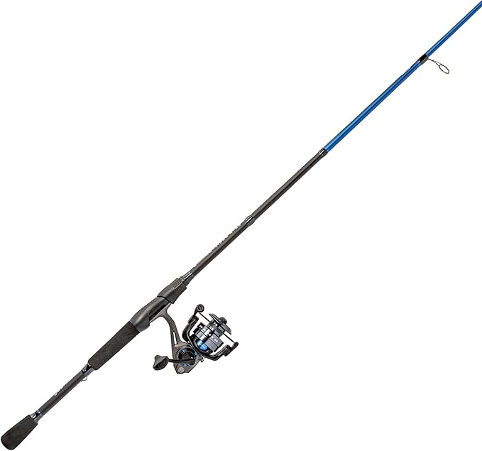 Lew’s American Hero Spinning Reel and Fishing Rod Combo, Fast Action IM6 Graphite Rod, 4+1 Bearings, 6.2:1 Gear Ratio, Spe...