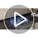 Empava Freestanding & Slide-In Gas Range, 5.0 Cu. Ft, Single Oven with 5 Sealed High-Low Burners & Touch Timer, Heavy Duty...