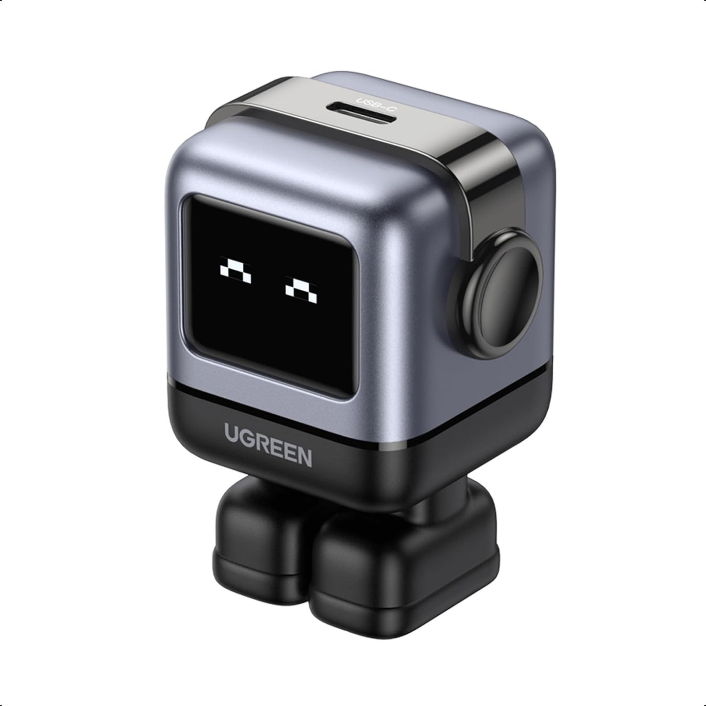 Ugreen Uno 30W Usb C Charger Block, Compact Nexode Robot Gan Fast Charger For Iphone 17/16/15/14, Galaxy S25/S24/S23/S22, Pixel