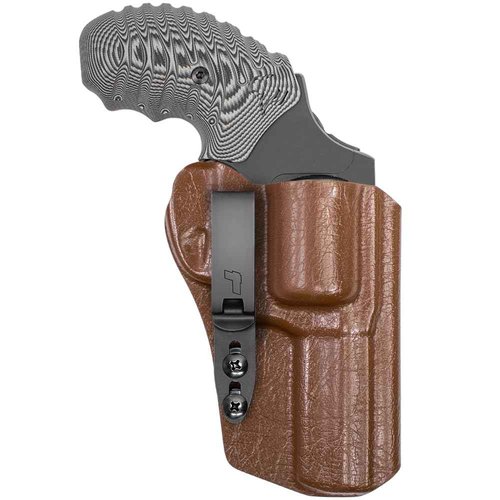 Tulster RATH IWB Kydex Revolver Holster fits: Taurus 856 3" .38 Special | Ambidextrous Inside The Waistband Appendix Concealed Carry
