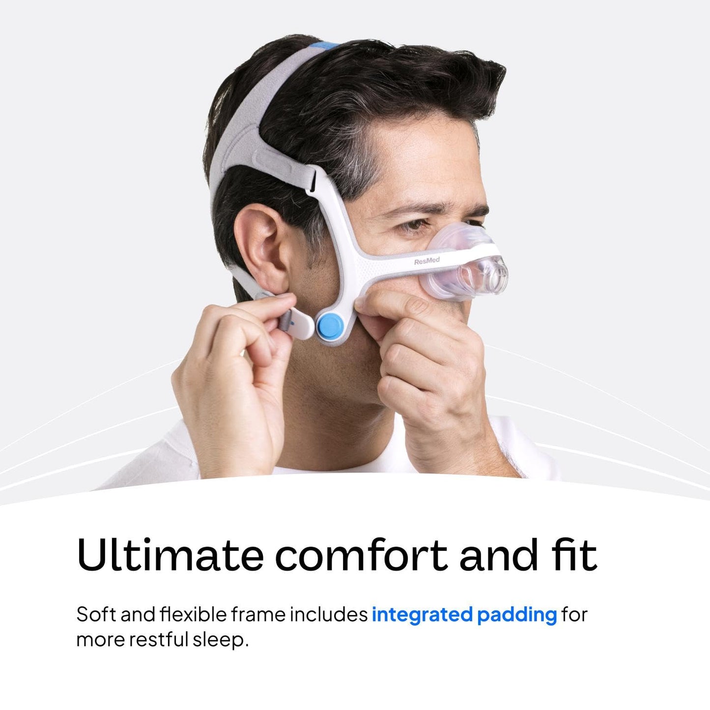 Resmed AirFit N20 Frame System - for Nasal CPAP Mask - Replacement CPAP Accessories - Without Headgear - Medium