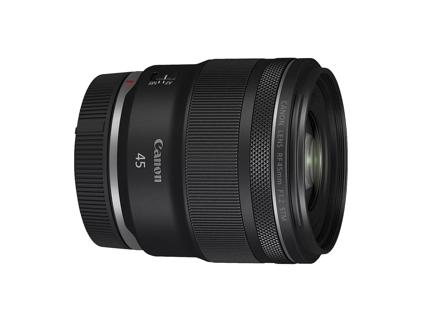 Canon RF45mm F1.2 STM, Standard Lens, Black