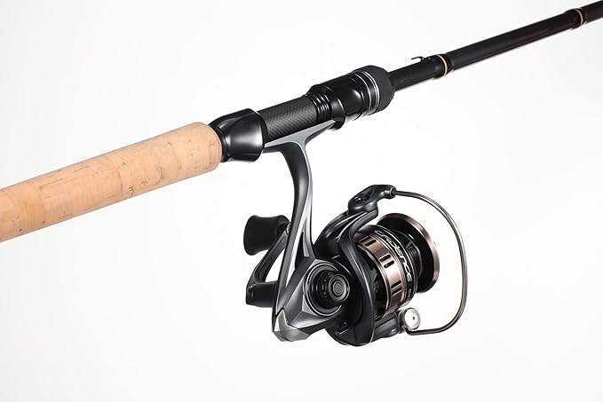 Cadence Fishing Combos with 10+1 Ideal Spinning Reel Bundle + 2PCS 6.6ft Essence Moderate Light Spinning Rod Perfect for P...