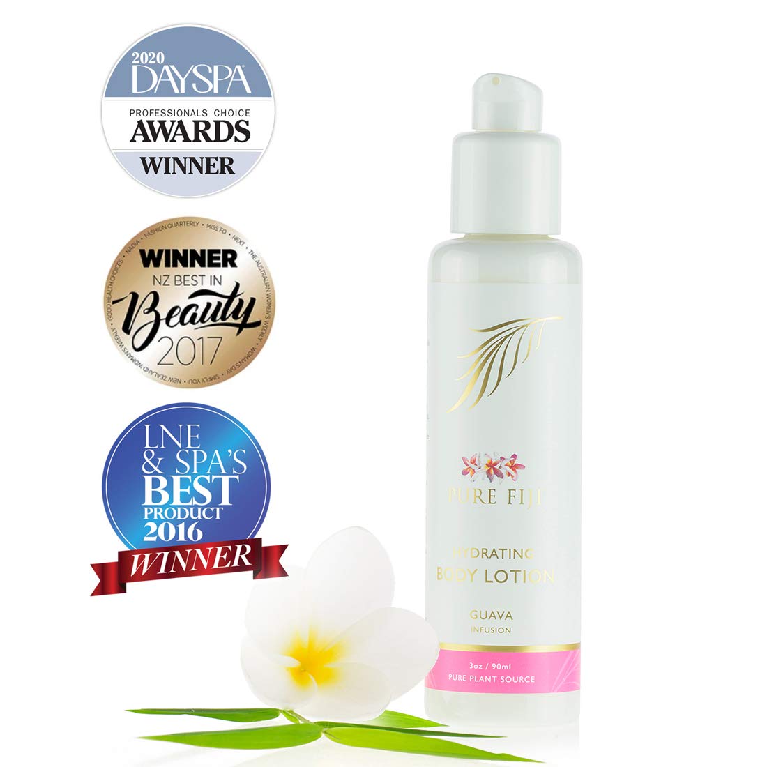 PURE FIJI Body Lotion Hydrating - Moisturizing Lotion for Dry Skin with Coconut Milk and Vitamin E, Organic Body Lotion For Wome
