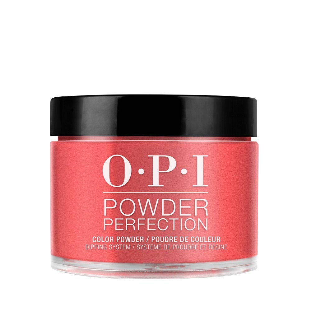 OPI Powder Perfection Cajun Shrimp | Opaque Bright Orange Crme Nail Dipping Powder | Acrylic Alternative