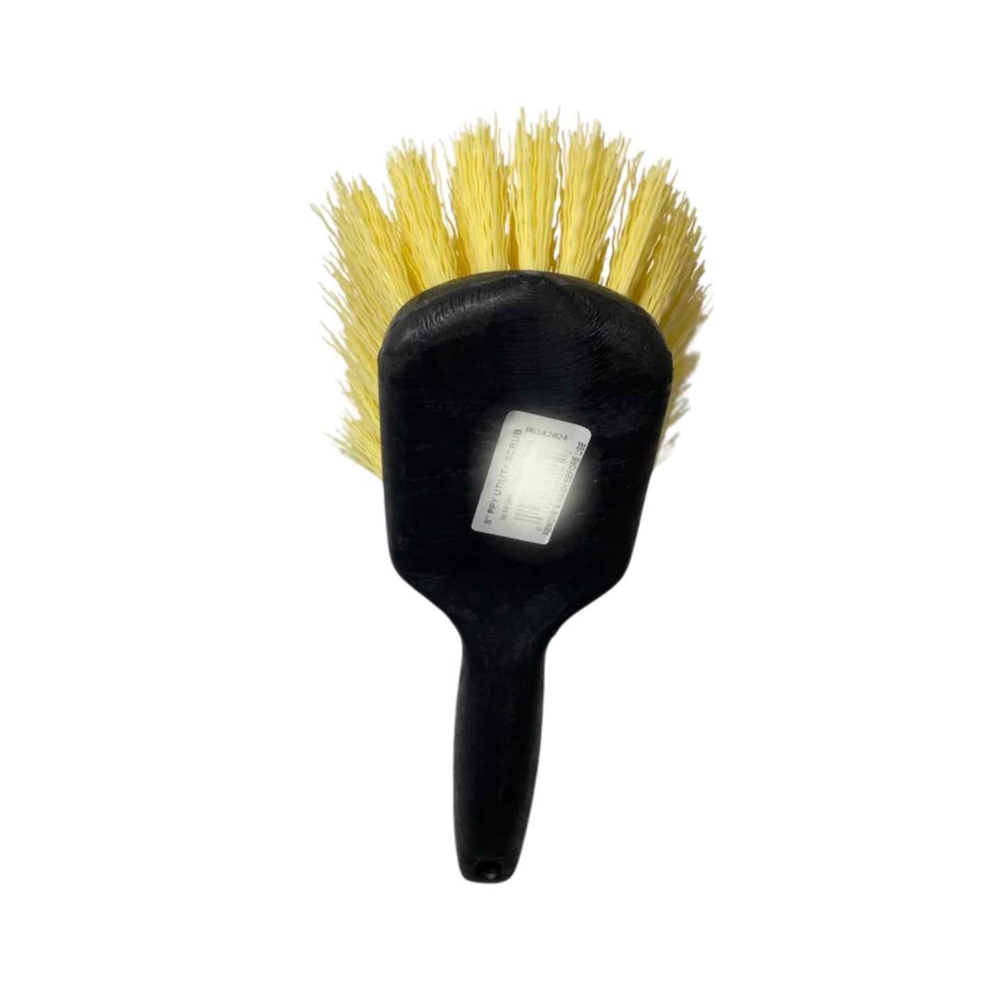 SPARTA 3650500 Plastic Scrub Brush, Cleaning Brush, Utility Brush With Polypropylene Bristles For Cleaning, 8 Inches, Black