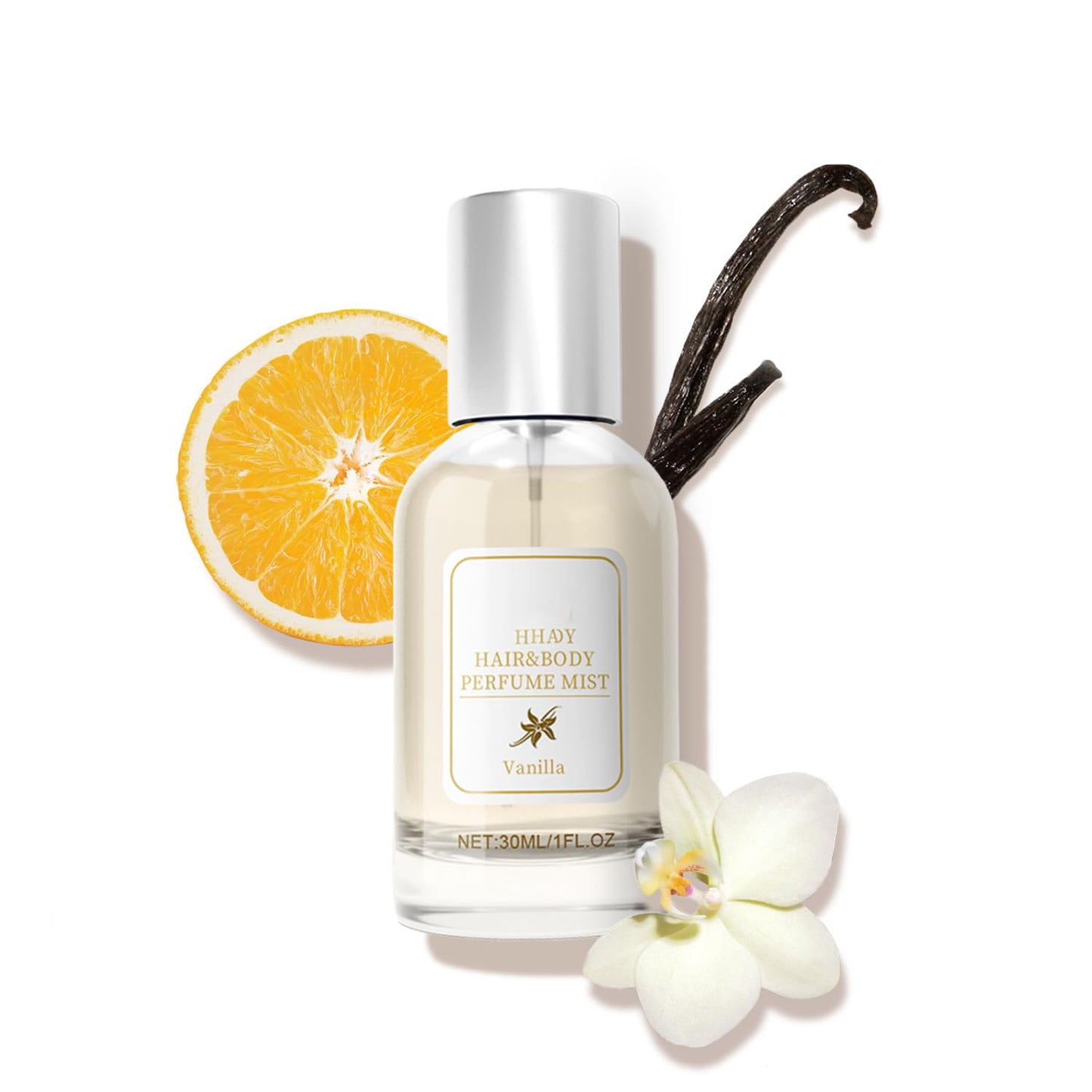 Mxvbaty Hair Perfume for Women Vanilla Pheromone, Hair & Body Shine Spray Nourishing and Hydrating Mist Fragrance, Eau Parfum Lo