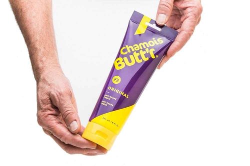 Chamois Butt'r Original Anti-Chafe Cream, 32 oz Bottle with Pump & Original Anti-Chafe Cream, 8 oz Tube