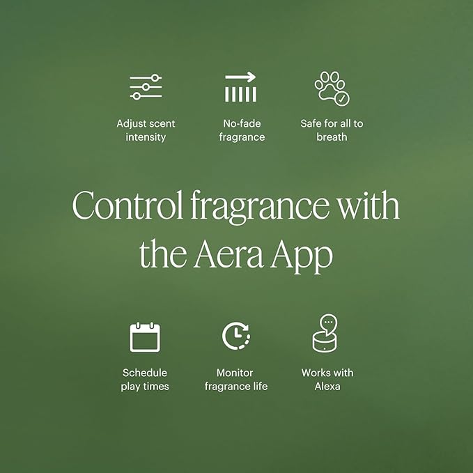 Aera Mini Pacific Surf - Essential Oil for Home – Invigorating Ocean Fragrance - Notes of Marine and Cedarwood - Scent Refill - Capsule Size Works with Mini Diffuser