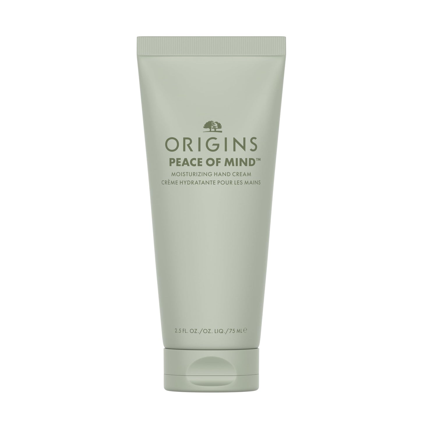Origins Peace of Mind Moisturizing Hand Cream | Hydrates & Softens Dry Skin | Hand Lotion With Plant-Derived Glycerin, 2.5 Fl Oz