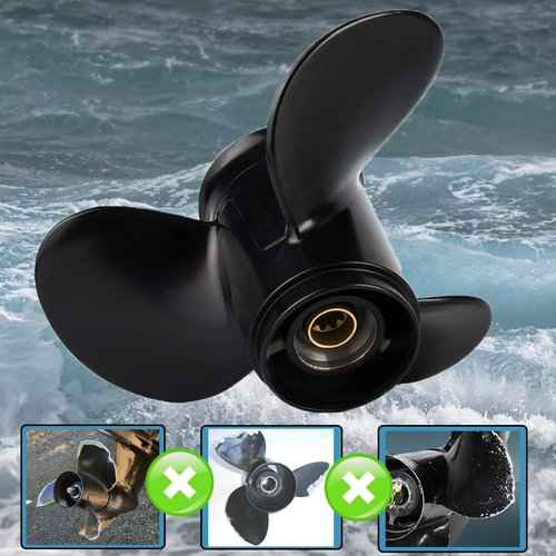 AQUAMAN Boat Propeller 9.25x12.5 for Mercury Mariner Outboard Motor 25-30HP 10 Spline