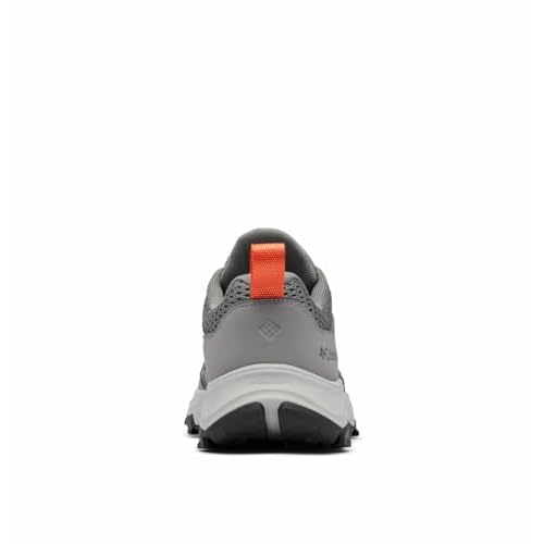 Columbia Men's Hatana Breathe Hiking Shoe, Titanium Grey Steel/Red Quartz, 11