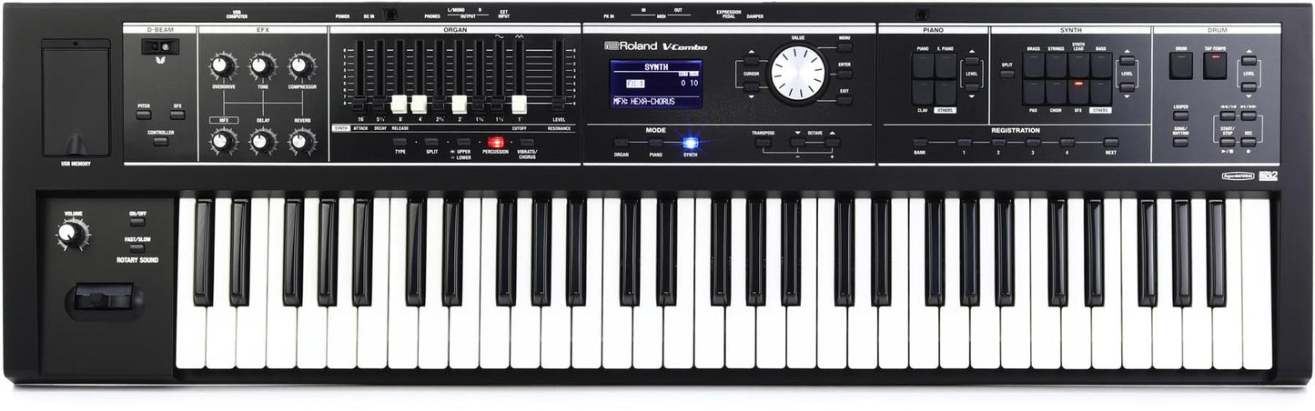 Roland Vr-09-B V-Combo | Travel-Ready 61-Note Keyboard With All The Sounds You Need (Vr-09-B)
