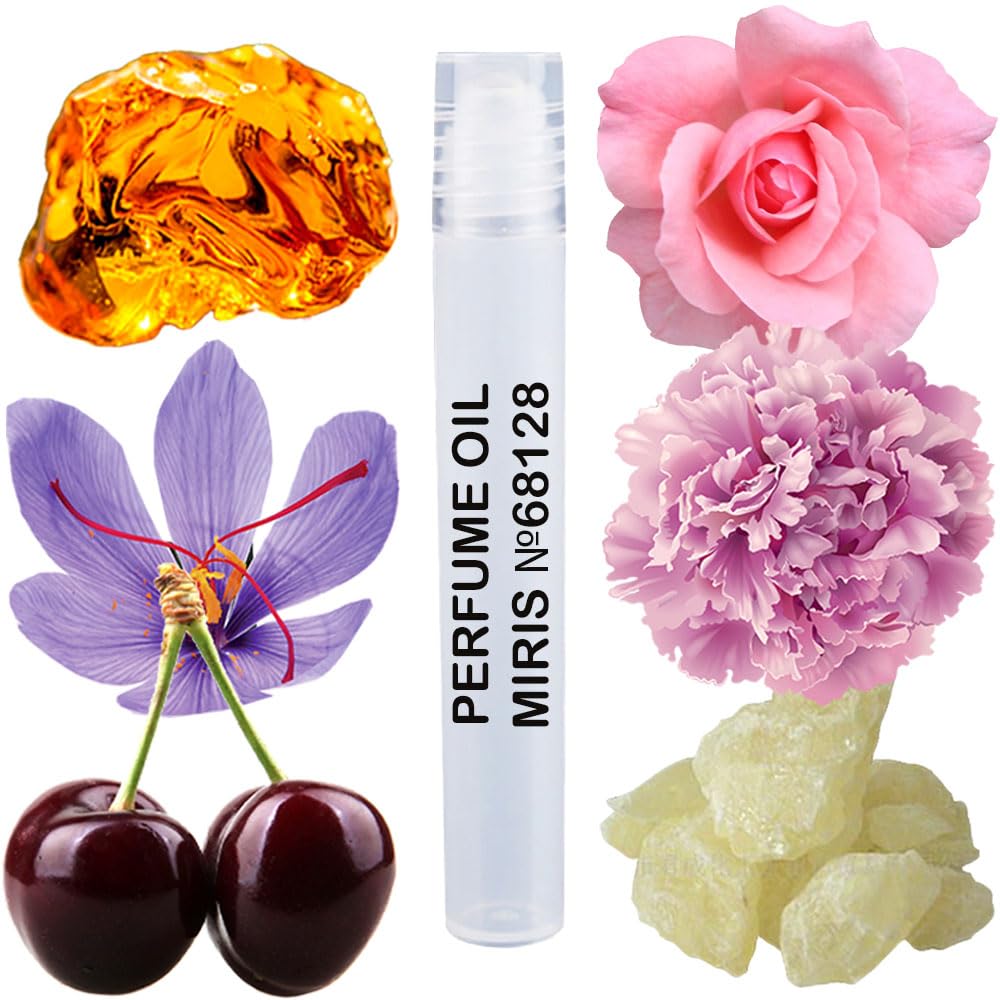 MIRIS No. 68128, Inspired by Carmina, Long-Lasting Perfume Oil for Women Roll-On, Rollerball 0.34 Fl Oz / 10 ml