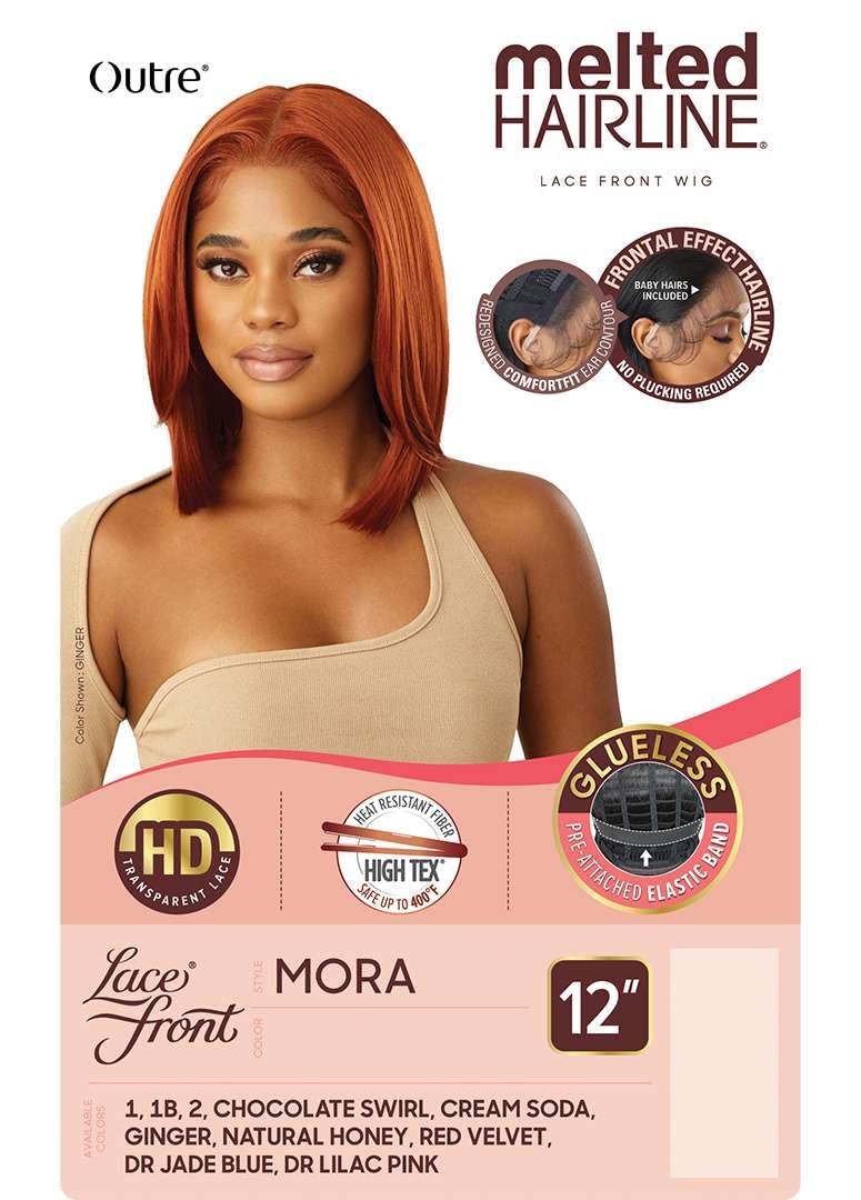 Outre Lace Front Wig - Melted Hairline - Mora (GINGER)