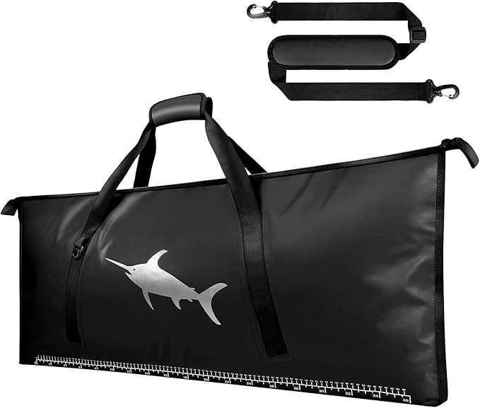 RANDUN Insulated Fish Cooler Bags for Fishing Kill Bag Fishing Cooler Bag Portable Leakproof - Fish Bags for Caught Fish K...