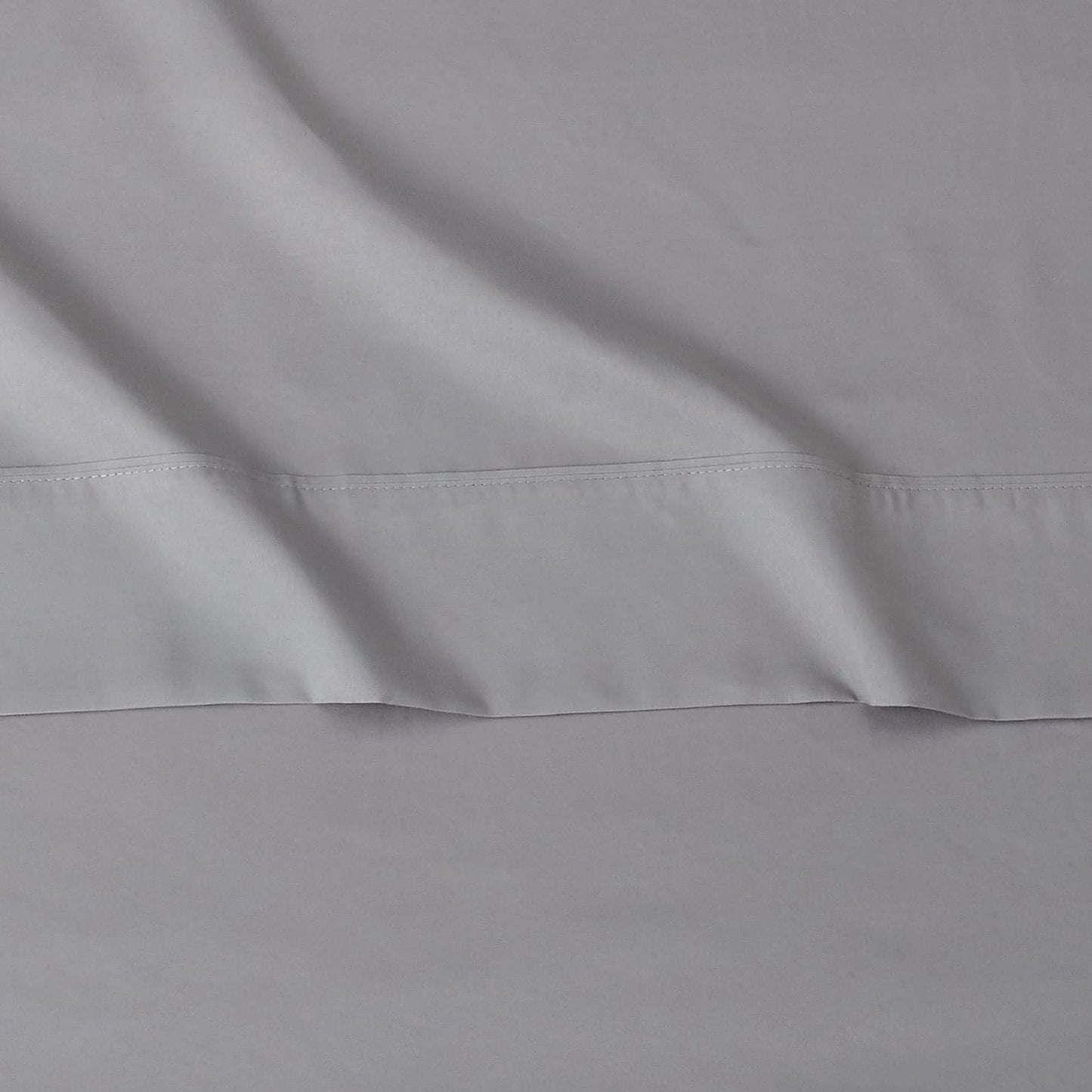 Amazon Basics Lightweight Super Soft, Wrinkle-Free Luxury Microfiber 4 Piece Bed Sheet Set with 14-Inch Deep Pockets, Full, Dark Gray, Solid