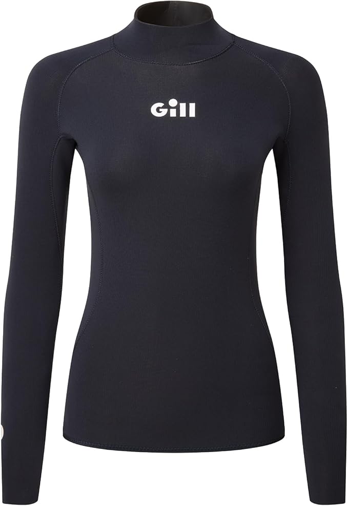 Gill Womens Zentherm 2.0 Thermal Wetsuit Top - 3mm Stretch Neoprene for Water Sports Sailing Paddle Board Swimming SUP