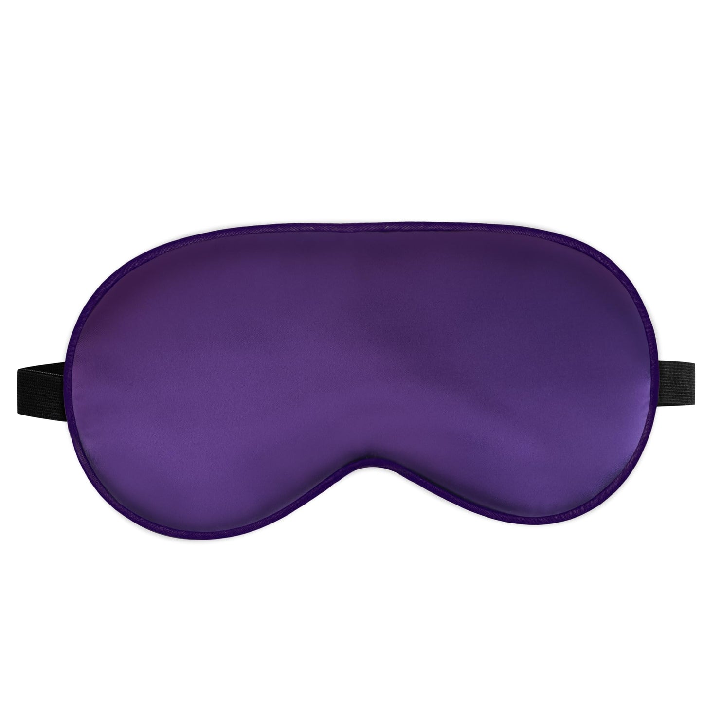 Sleep Mask, Silk Eye Mask for Sleeping with Adjustable Strap, Blindfold Eyeshade for Men & Women, Comfortable & Soft Eye Cover Eyeshade for Night Sleep (Dark Purple)