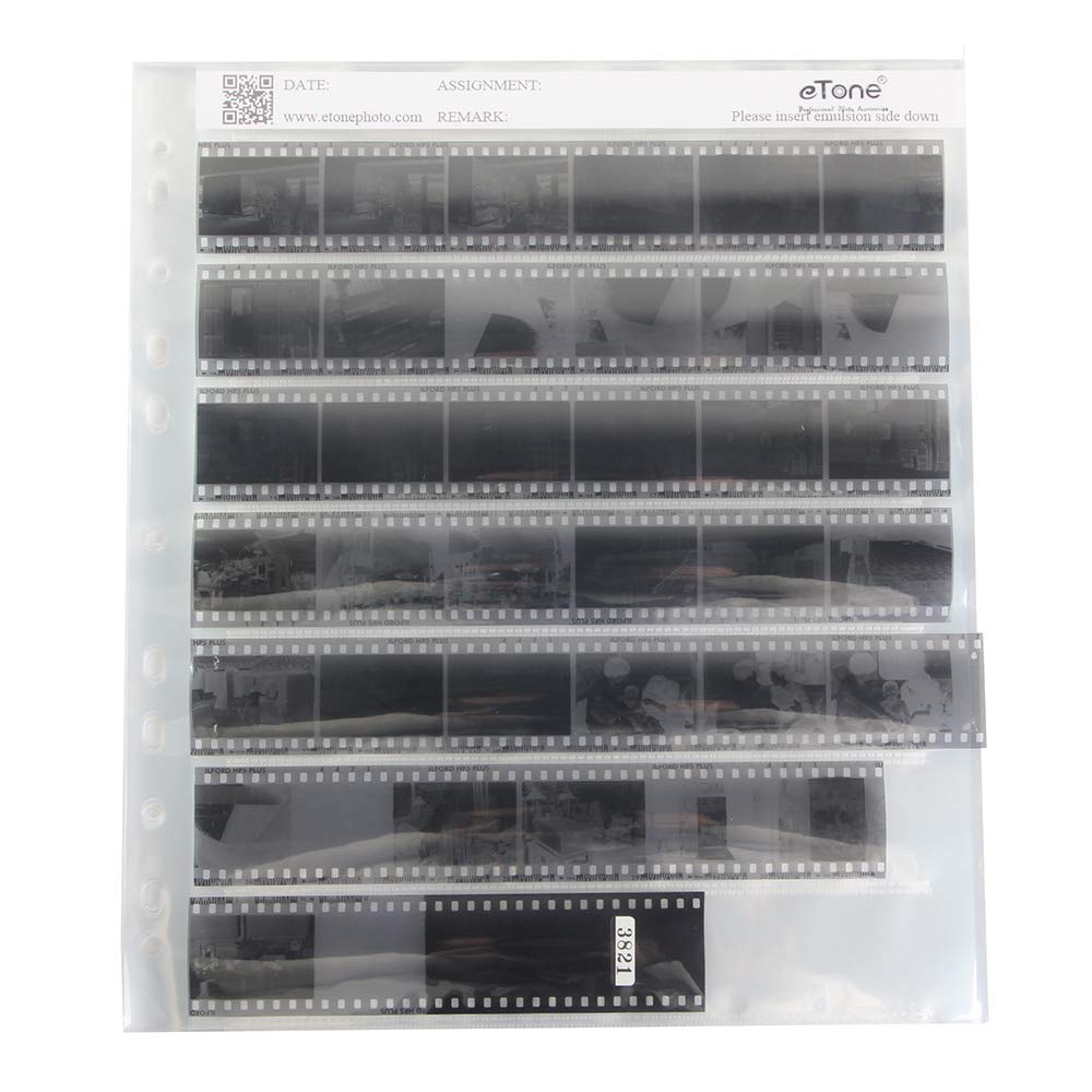 50X Etone Archival Storage Sheets 135 35Mm Negative Page Preservers (50X135)