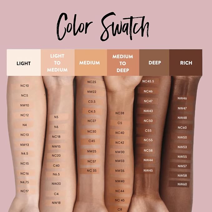 Best Bronze Bombshell Body Makeup - Tattoo Cover Up Makeup & Body Foundation Waterproof - Tattoo Concealer Waterproof for Scars, Varicose Veins Cover Up & Leg Foundation (N7 Light Natural)