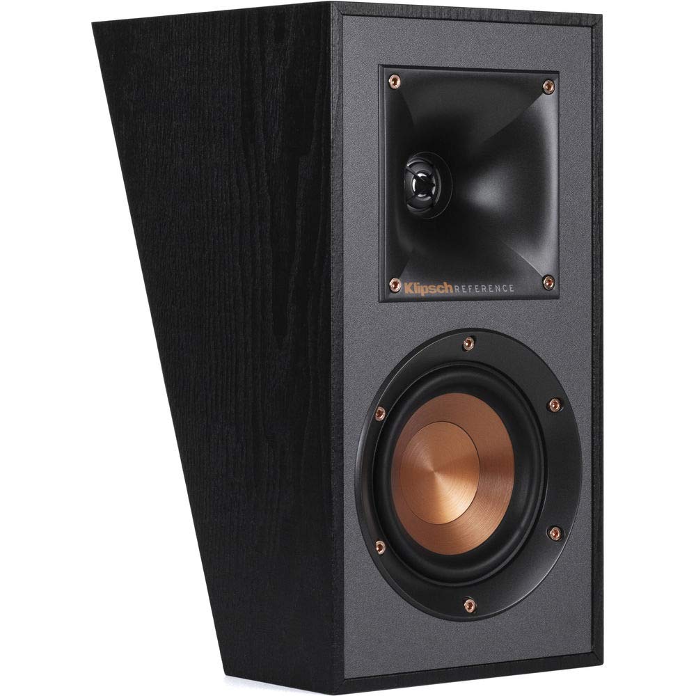 Klipsch Reference R-41SA Dolby Atmos High-Performance, Horn-Loaded Elevation Surround Speaker Set (2 Pairs, 4 Speakers)