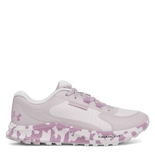 Under Armour Women's Charged Bandit Trail 3, (289) Gray Matter/Gray Dawn/Purple Prime, 8.5, US