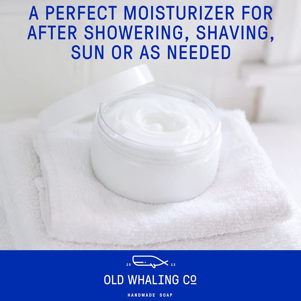 Old Whaling Co Coastal Calm Body Butter 2 Pack - Soothing Cream with Shea Butter, Aloe and Sunflower Oil - Coastal Grass, Driftw