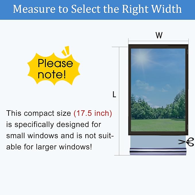 Coavas One Way Privacy Window Film,Daytime Window Tint for Home, Reflective Mirror Glass Window Film See Out Not in,Heat UV Blocking Anti-Glare Window Covers with 3 Tools, 23.6 x 157.5 Inch, Blue