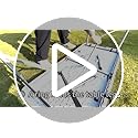 YDY+YQY Folding Table 5ft, Plastic Heavy Duty Fold in Half Table Portable Height Adjustable with HDPE Top for Indoor Outdo...