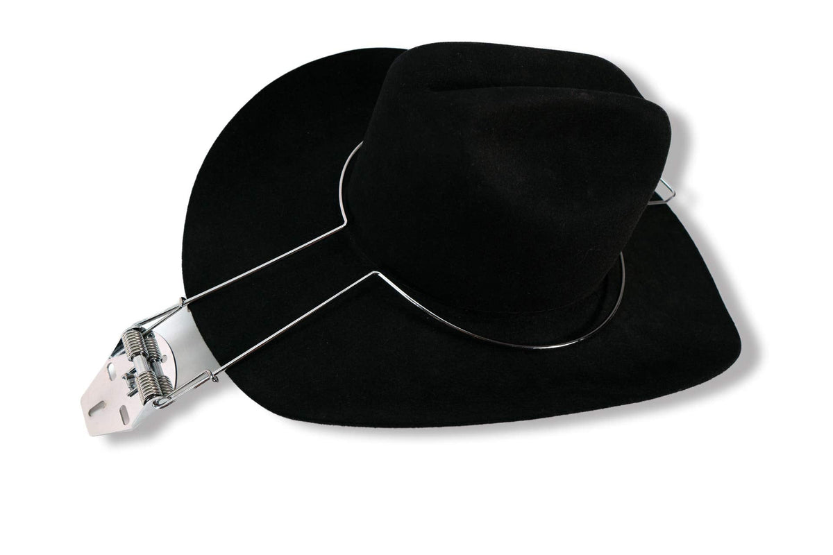 Southwestern Equine Cowboy Hat Holder for Trucks - Beige - Adult Men's Western Style - Spring, Summer - Baseball Cap, Cowboy Hats - Sun Protection - One Size - Hat Clip