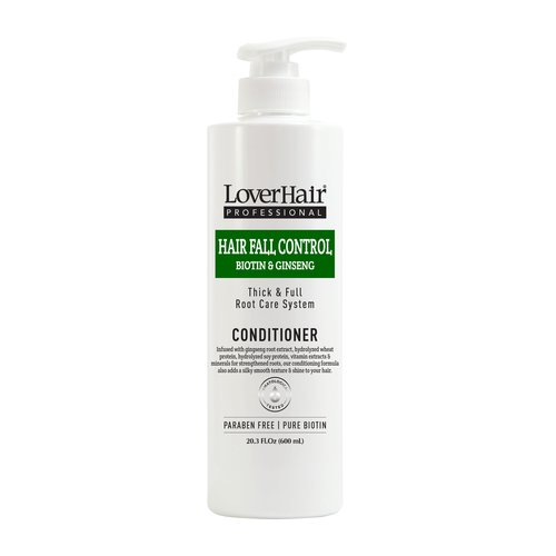 Combo LoverHair Professional Hair Fall Control Shampoo & Conditioner 600ml - 20.3 fl.oz