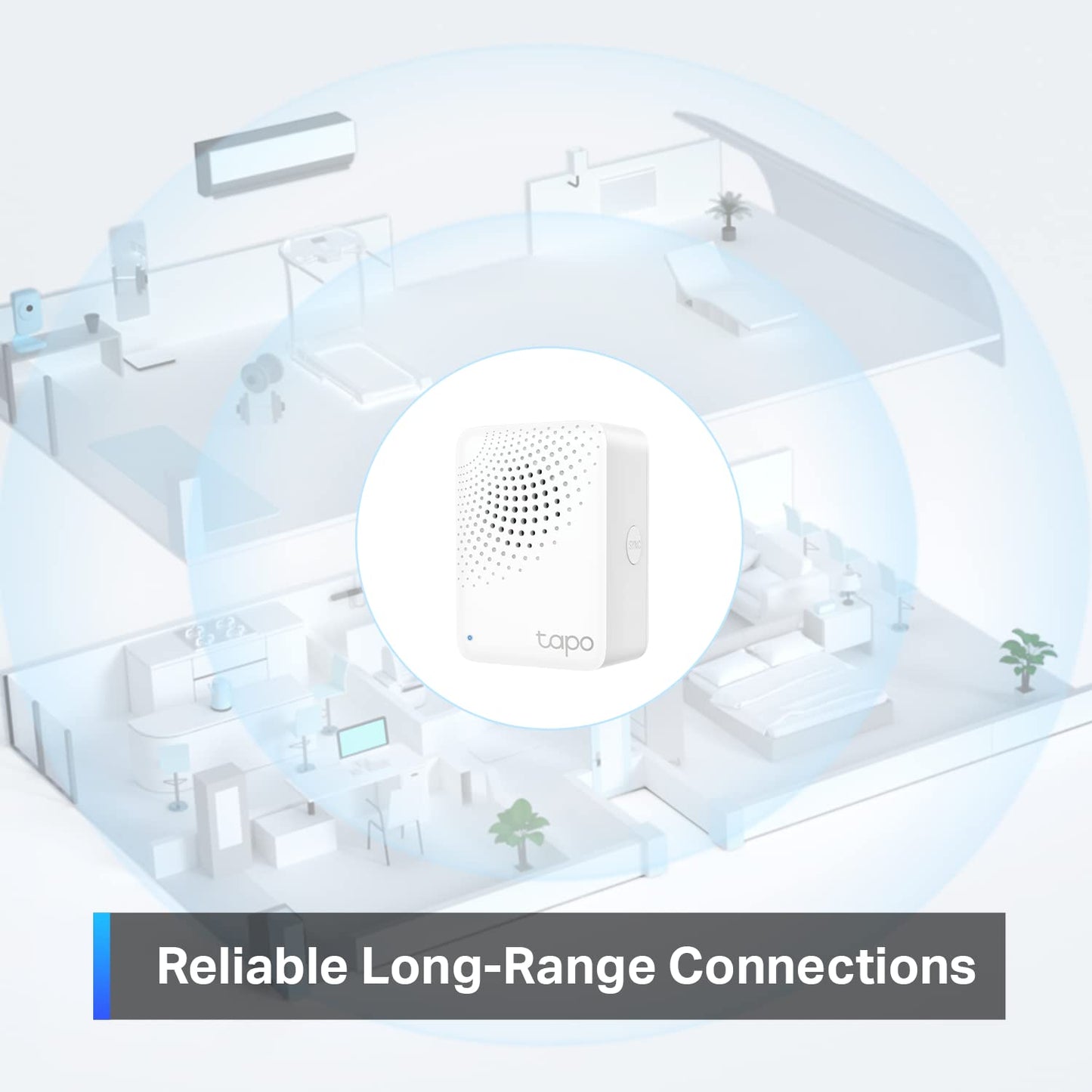 Tp-Link Smart Iot Hub With Chime Tapo H100