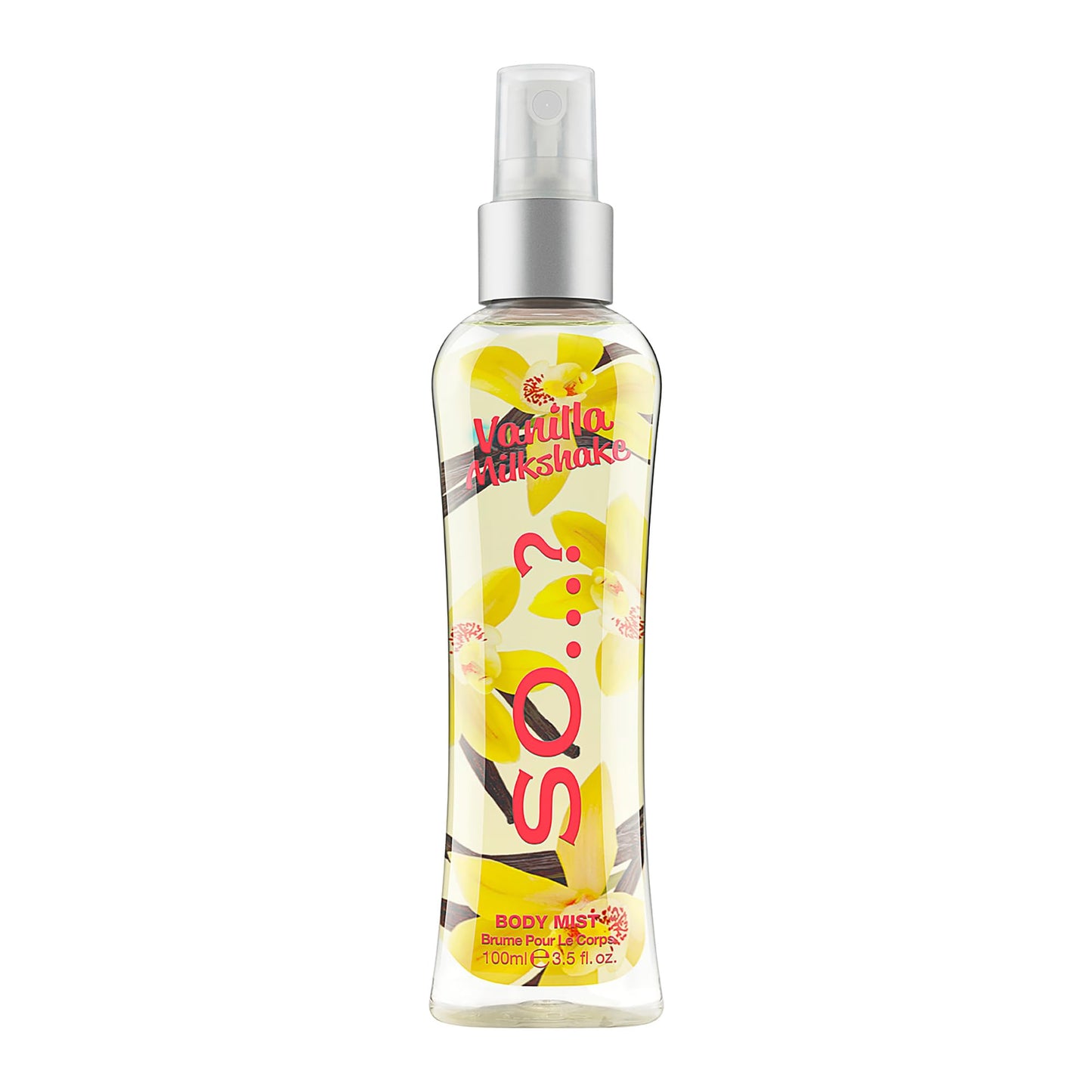 So...? Vanilla Milkshake Body Mist - Vanilla Perfume with Peach, Plum, Rose Notes - Ideal Gifts for Women - Long-Lasting Perfume