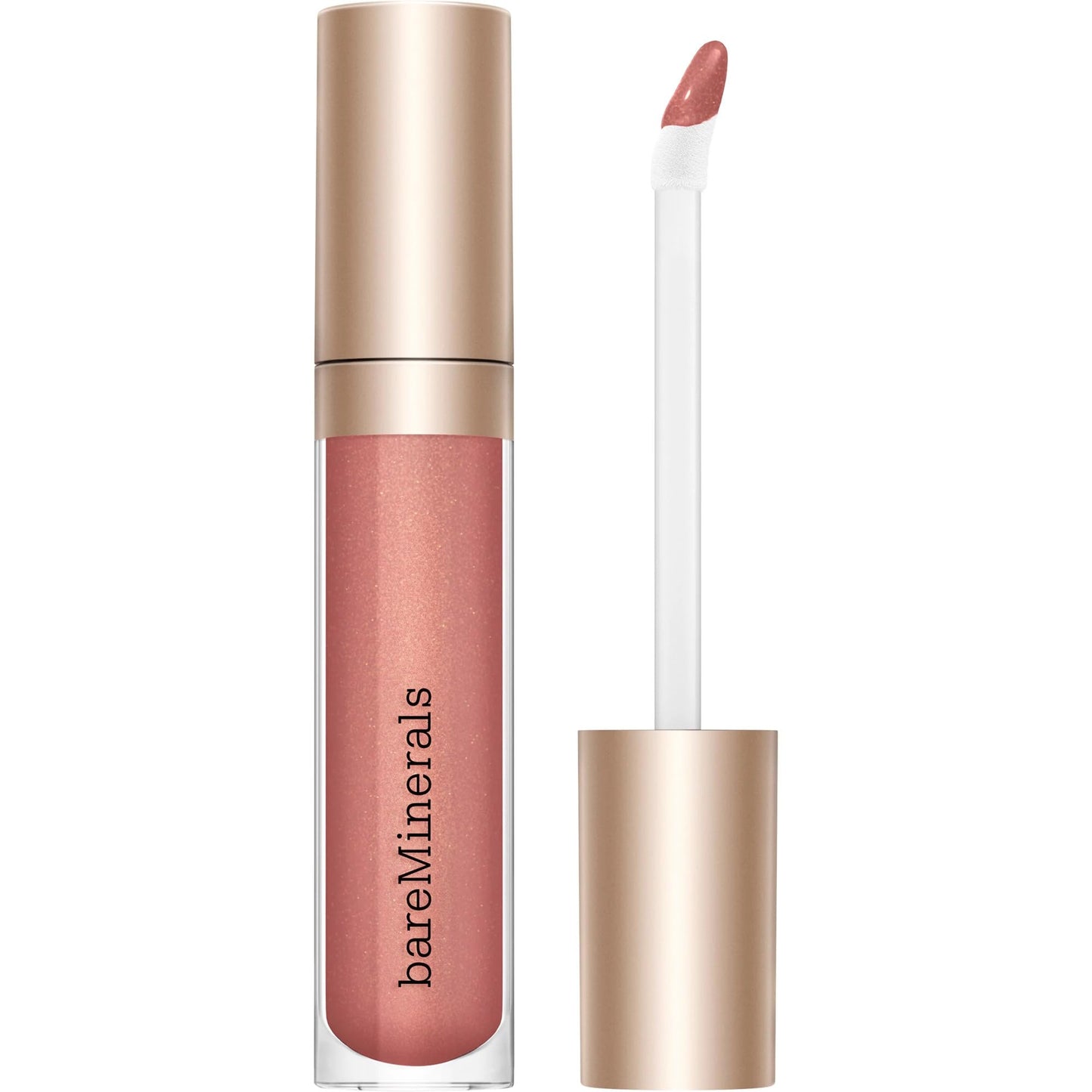 bareMinerals Mineralist Lip Gloss-Balm, Hydrating Lip Gloss + Balm Hybrid, Sheer Glossy Lip Balm, No Stickiness, Improves Lip Sm