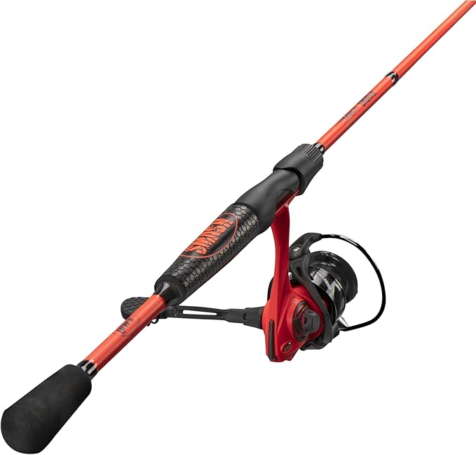 Lew's MACH Smash Spinning Reel and Fishing Rod Combo, Premium IM6 Graphite Blank Fishing Rod, Right or Left-Hand Retrieve,...